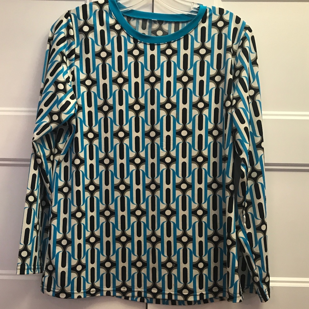 Retro look top